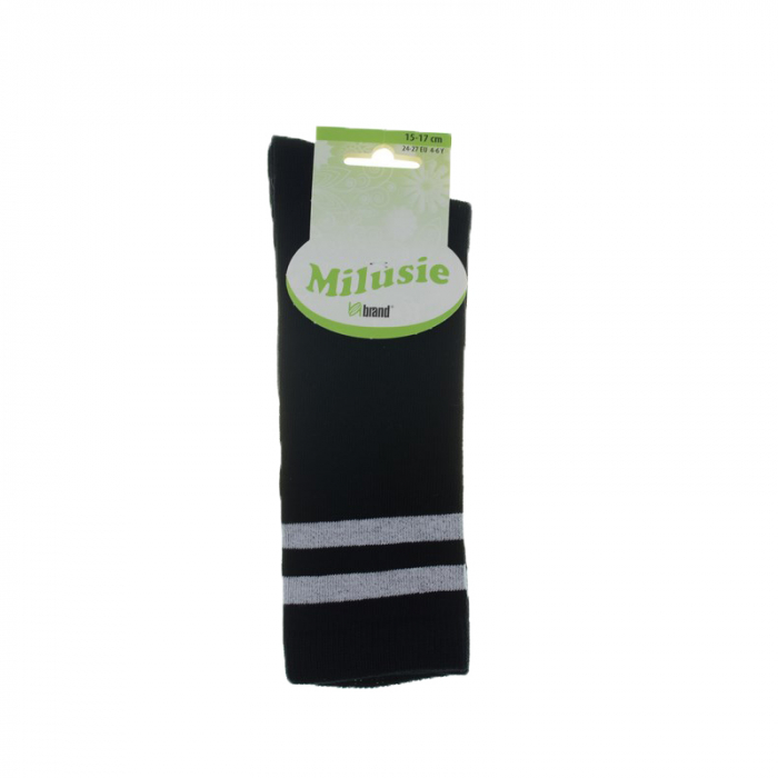 Sosete pentru copii Milusie B B 5109-15-17-cm, Negru [2]
