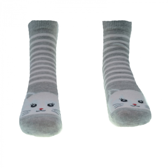 Sosete pentru copii Milusie B2232-5-21-22-cm, Gri [1]