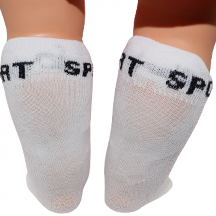 Sosete pentru copii Mini Junior 01-ALEY, Alb [3]