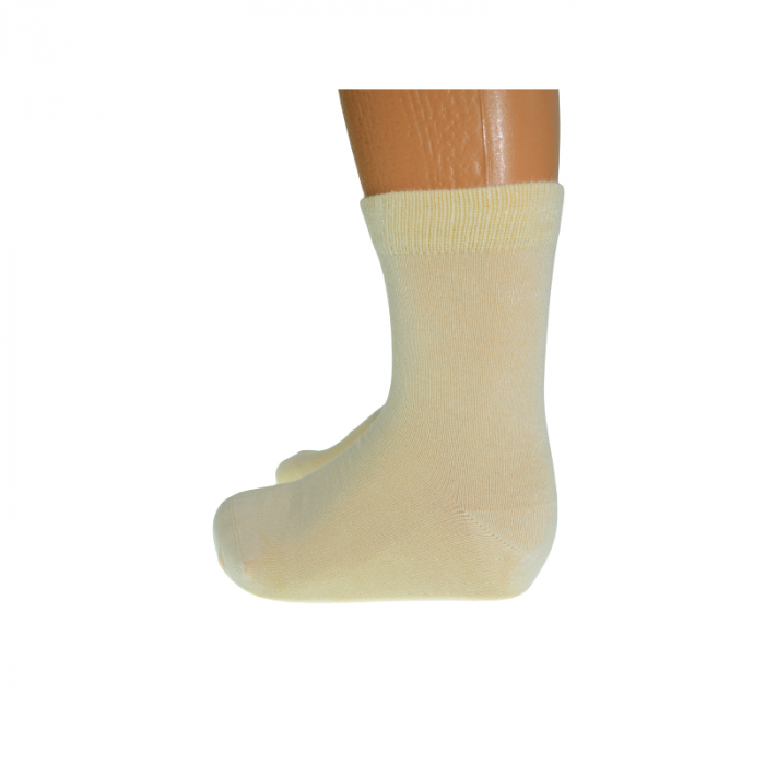Sosete pentru fete din bumbac modal Baykar 3294G, Galben [2]