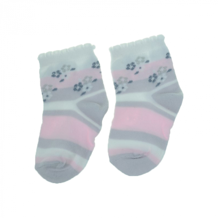 Sosete pentru fete Milusie 2219-CNGR-7-8-cm, Multicolor [2]