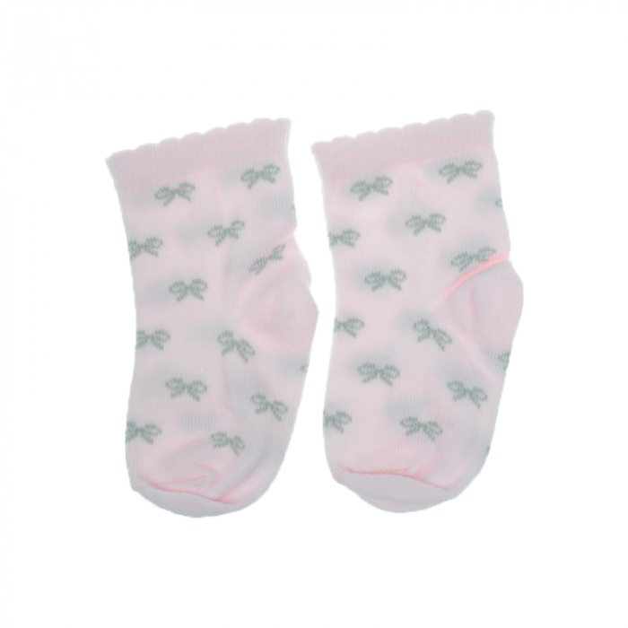 Sosete pentru fete Milusie 2219-DRR-9-10-cm, Roz [2]