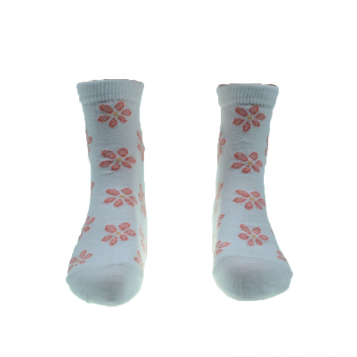 Sosete pentru fete Milusie 2232-CAR-18-20-cm, Alb [4]