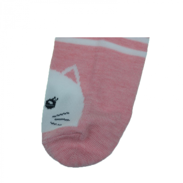 Sosete pentru fete Milusie 2232-CRPZS-21-22-cm, Roz [3]