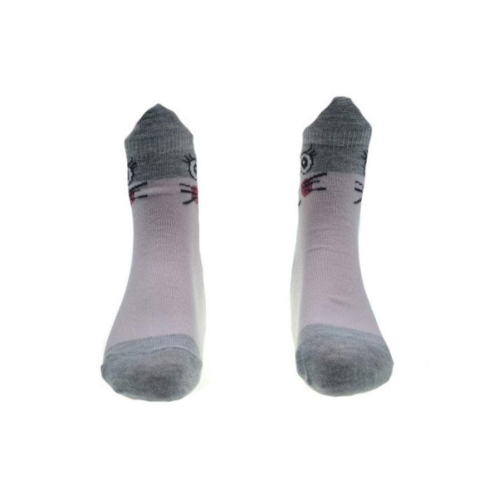 Sosete pentru fete Milusie B 2220-CRZ-15-17-cm, Roz [1]