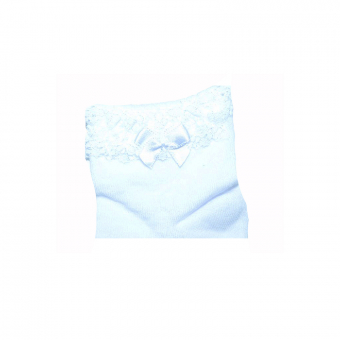 Sosete pentru fete Milusie B2251AL_7-8 cm, Alb [2]