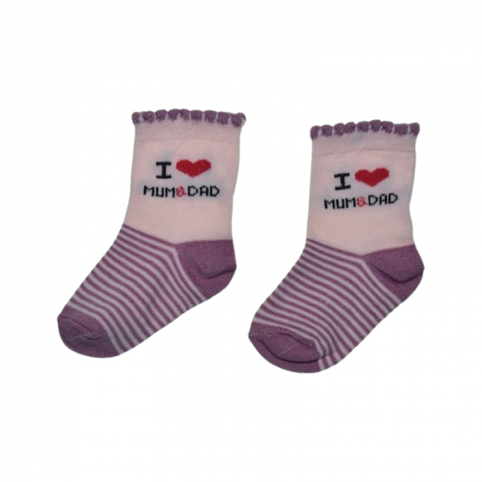 Sosete pentru fete, Mini Junior, SSTMJ-17M, Mov [1]