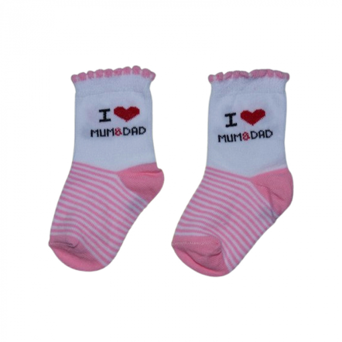 Sosete pentru fete, Mini Junior, SSTMJ-18R, Roz [1]