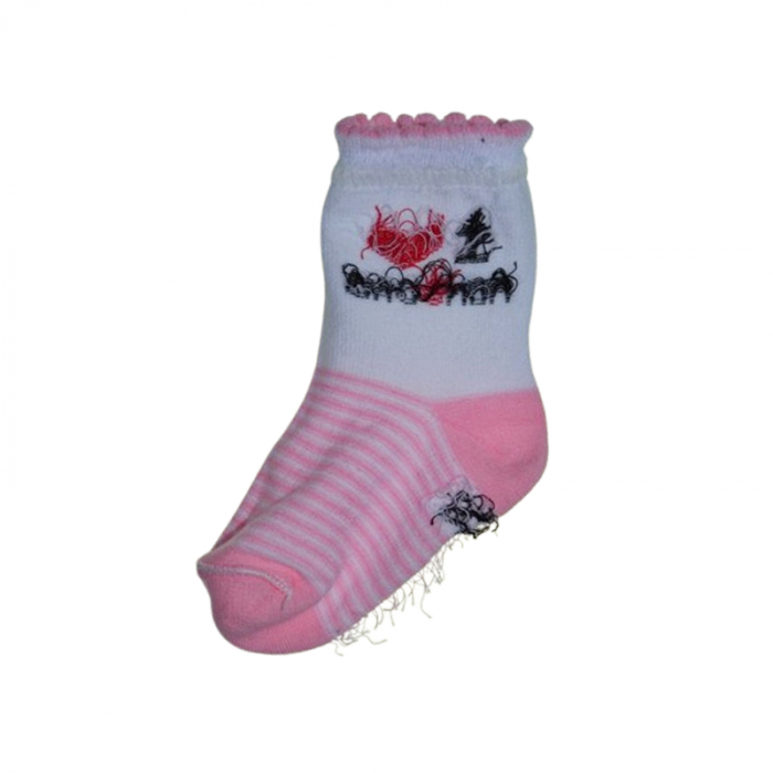 Sosete pentru fete, Mini Junior, SSTMJ-18R, Roz [3]