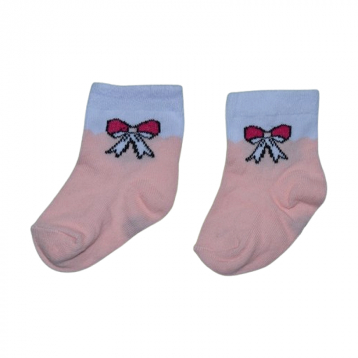 Sosete pentru fete, Mini Junior, SSTMJ-19C, Coral [1]