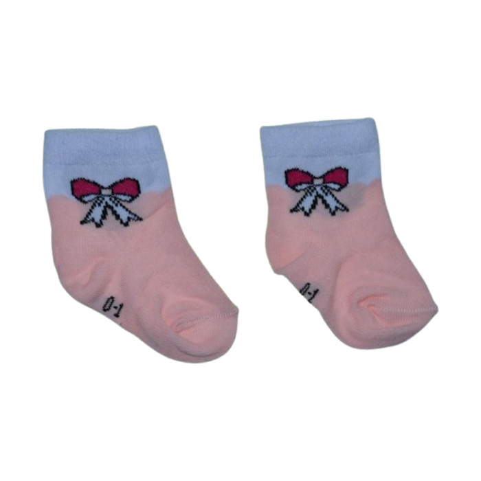 Sosete pentru fete, Mini Junior, SSTMJ-19C, Coral [2]