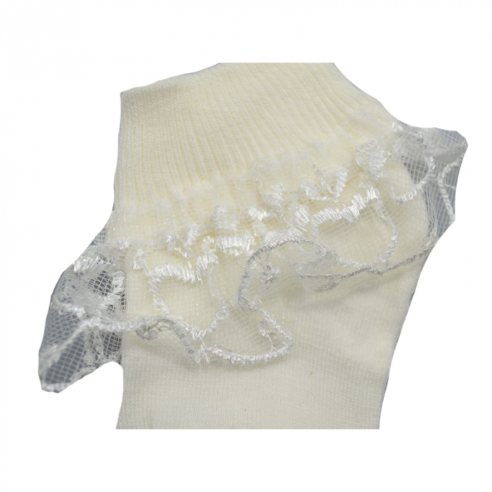 Sosete pentru fete OEM 453C_62-68 cm, Crem [2]