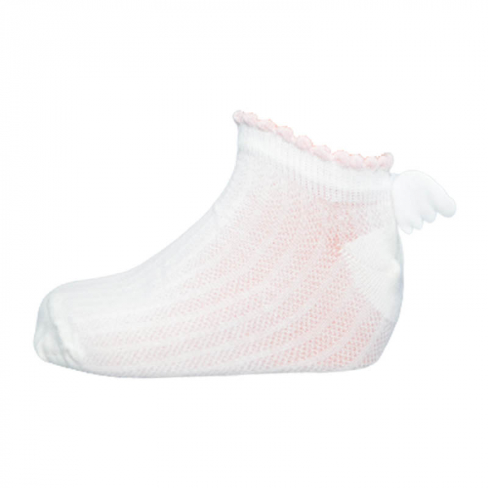 Sosete pentru fete Zual S-240323-CR, Crem [2]