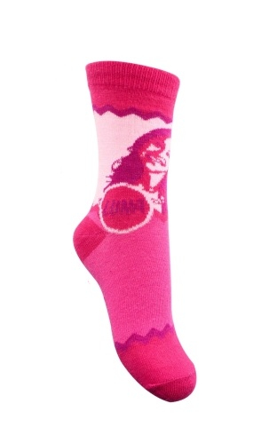 Sosete pentru fete Luna-Setino 881-200F1-27-30, Fucsia [2]