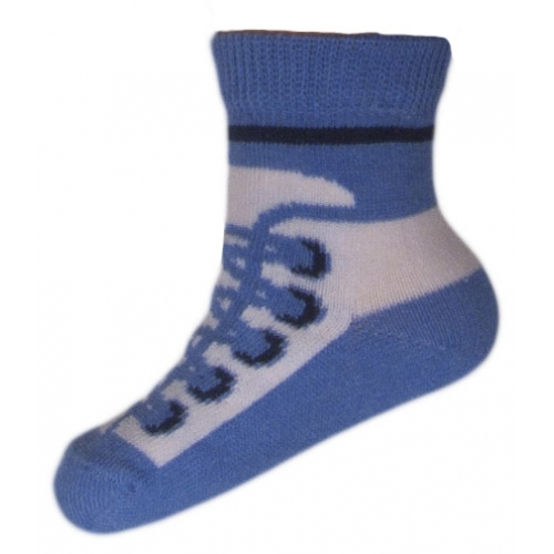 Sosete pentru fete Milusie B2219F-A-9-10-cm, Albastru [1]