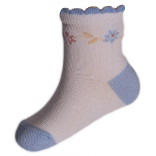 Sosete pentru fete Milusie B2219F-A2-5-6-cm, Albastru [1]