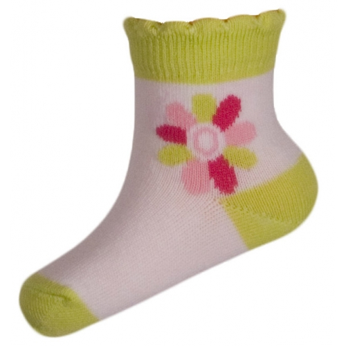 Sosete pentru fete Milusie B2219F-V3-5-6-cm, Verde [1]