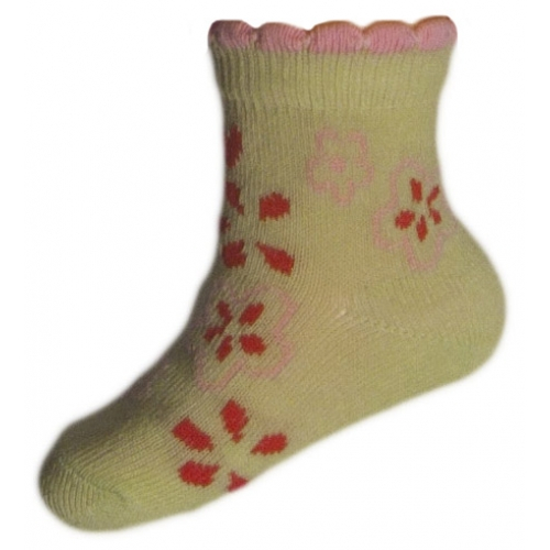 Sosete pentru fete Milusie B2219F-V1-5-6-cm, Verde [1]