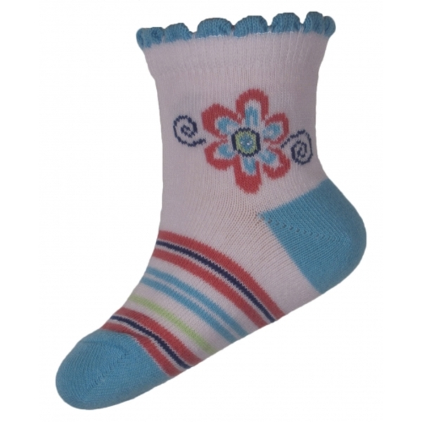 Sosete pentru fete Milusie B2220-A1-5-6-cm, Alb [1]