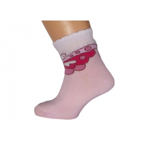 Sosete pentru fete Milusie B2220-R1-11-12-cm, Roz [1]