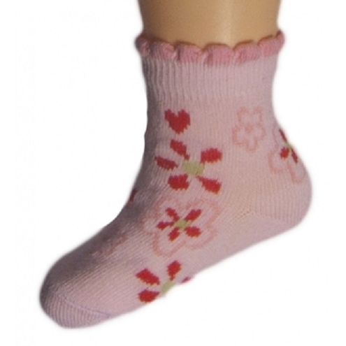 Sosete pentru fete Milusie B2220-R3-5-6-cm, Roz [1]