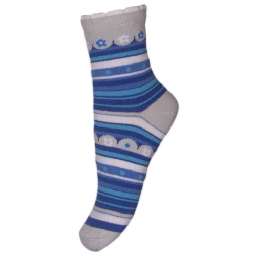 Sosete pentru fete Milusie B2220A-15-17-cm, Albastru [1]