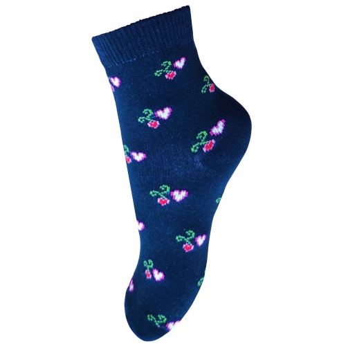 Sosete pentru fete Milusie B2220B3-15-17-cm, Bleumarin [1]