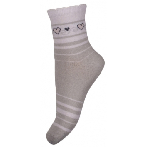 Sosete pentru fete Milusie B2220G5-15-17-cm, Gri [1]