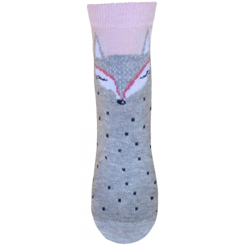 Sosete pentru fete Milusie B2220G8-15-17-cm, Gri [1]
