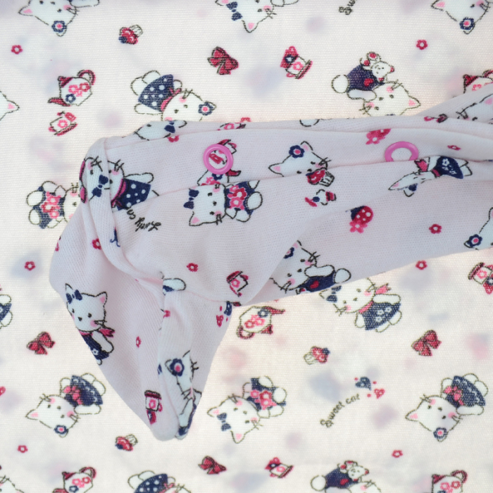 Salopeta fara maneci pentru fete Koala Bobas Fashion 1813RM-86, Roz [3]