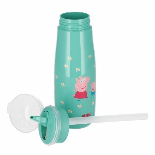 Sticla de apa pentru copii, 450 ml Nuk Mini-Me Peppa Pig, 441618, 12 luni+, Verde [3]