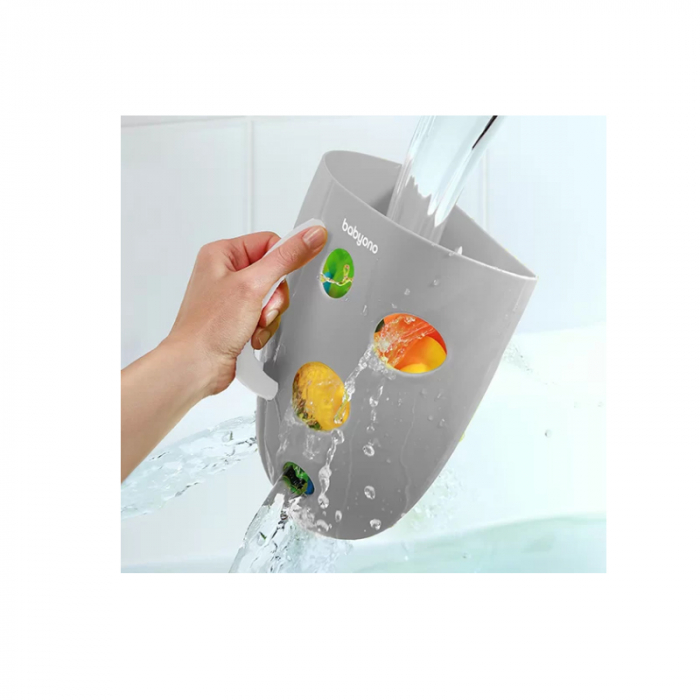 Suport de baie pentru jucarii BabyOno 262G, Gri [2]