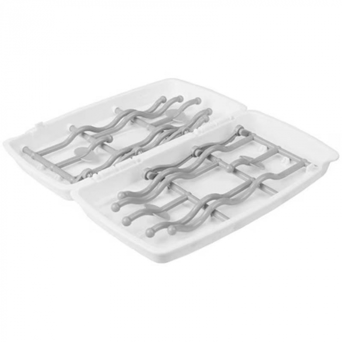 Suport pentru uscarea biberoanelor si accesoriilor BabyOno 1071/01, Alb [2]