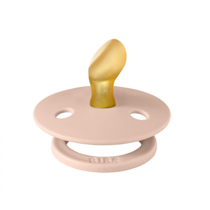 Suzetă anatomica, din cauciuc natural Hevea, Bibs Colour Collection 240197R, Roz [1]