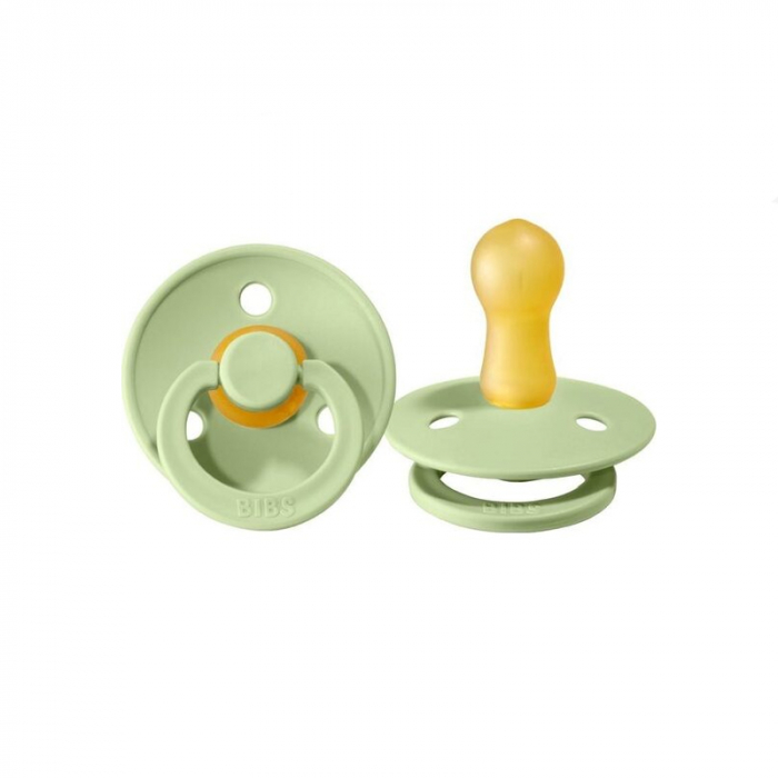 Suzeta anatomica din latex S Bibs Pistachio 010264, Verde [2]