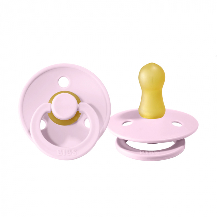 Suzeta anatomica din latex M Bibs Baby Pink 020652RZ, Roz [2]