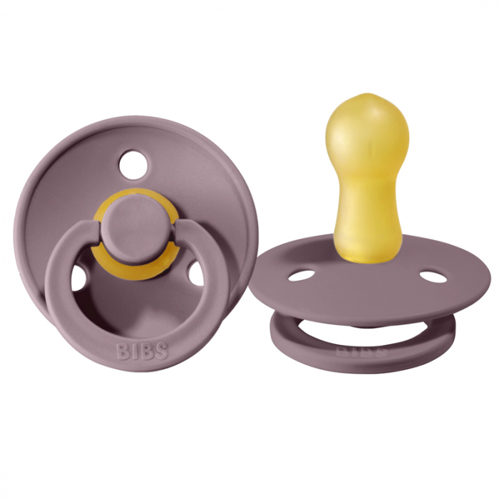 Suzetă dinamică din cauciuc natural  Hevea, M Bibs Heather 020423, mov [2]