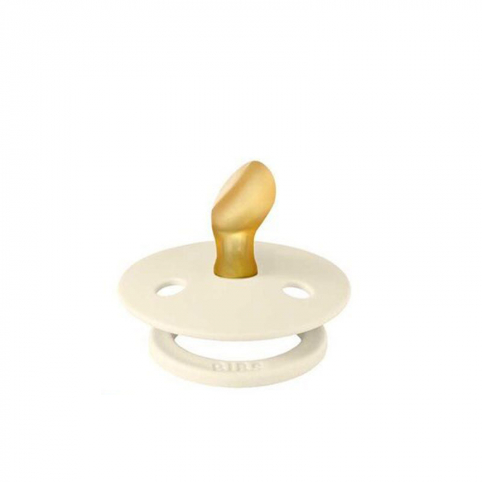 Suzeta anatomica din latex S Bibs 240029, Crem [1]