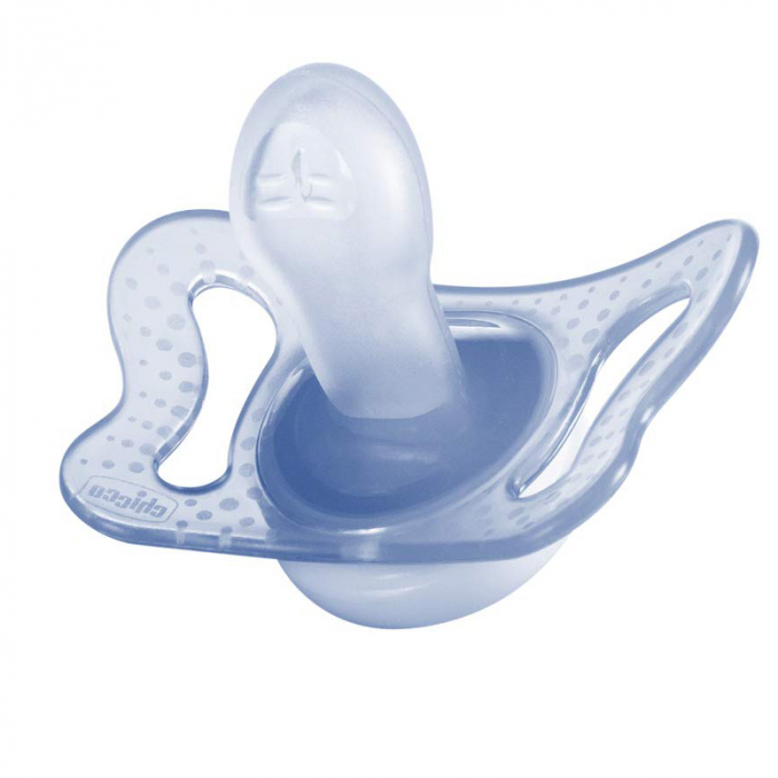 Suzeta din silicon Chicco Physio Comfort Night 372505, Roz [2]