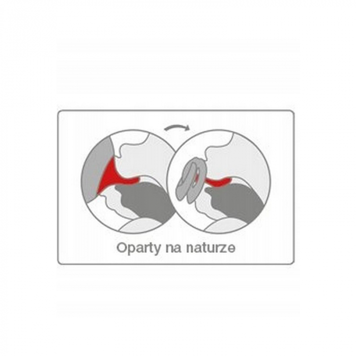 Suzetă ortodontică din silicon Nuk Freestyle 736208-2, Albastru [2]