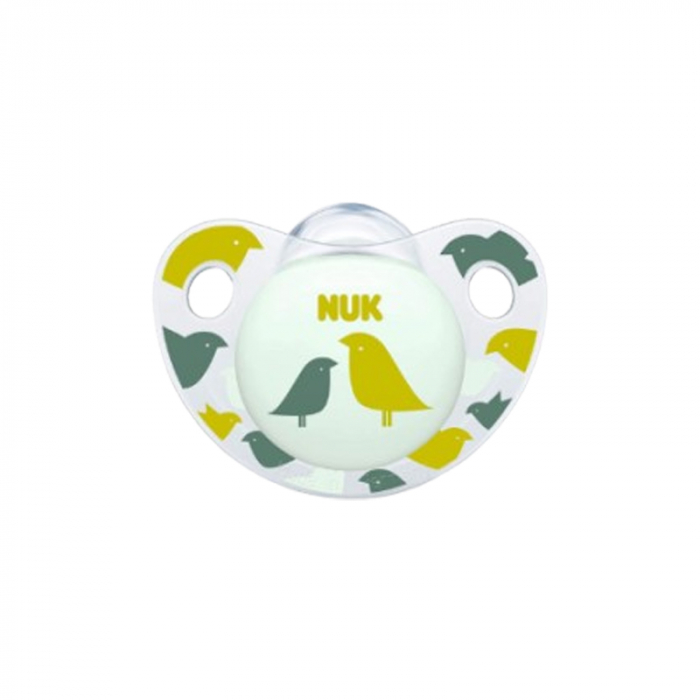 Suzetă ortodontică din silicon Nuk Trendline 739138-2, Verde [1]