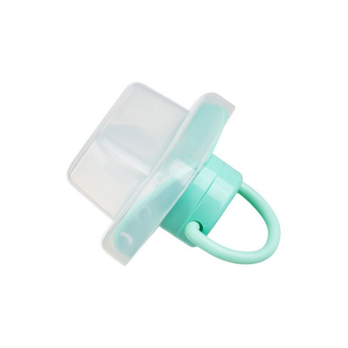 Suzeta simetrica din silicon, 6-12 luni, Akuku A0588, Verde [3]