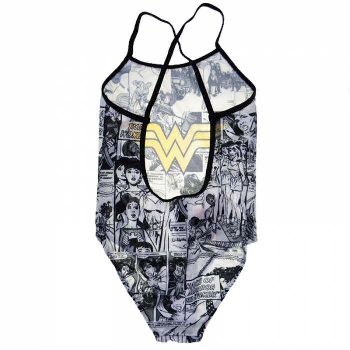Costum de baie intreg pentru fete E Plus M Wonder Woman CBF-050361-3, Multicolor [2]