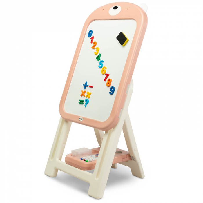 Jucarie tabla educativa cu scaun pentru fete Toyz MJ2103-17, Roz [4]