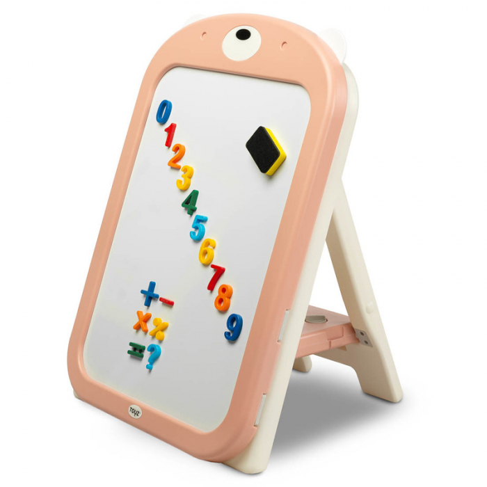 Jucarie tabla educativa cu scaun pentru fete Toyz MJ2103-17, Roz [3]