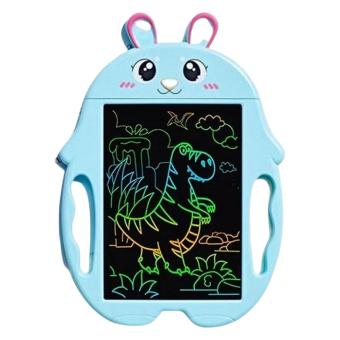 Tableta copii LCD Iepuras, cu buton de stergere, 23 cm RCO WP6011A, Albastru [1]