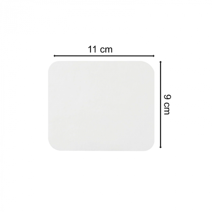 Tampoane cosmetice 100 % bumbac, pentru bebeluși, 60 bucati, Bocioland 651585, Alb [3]