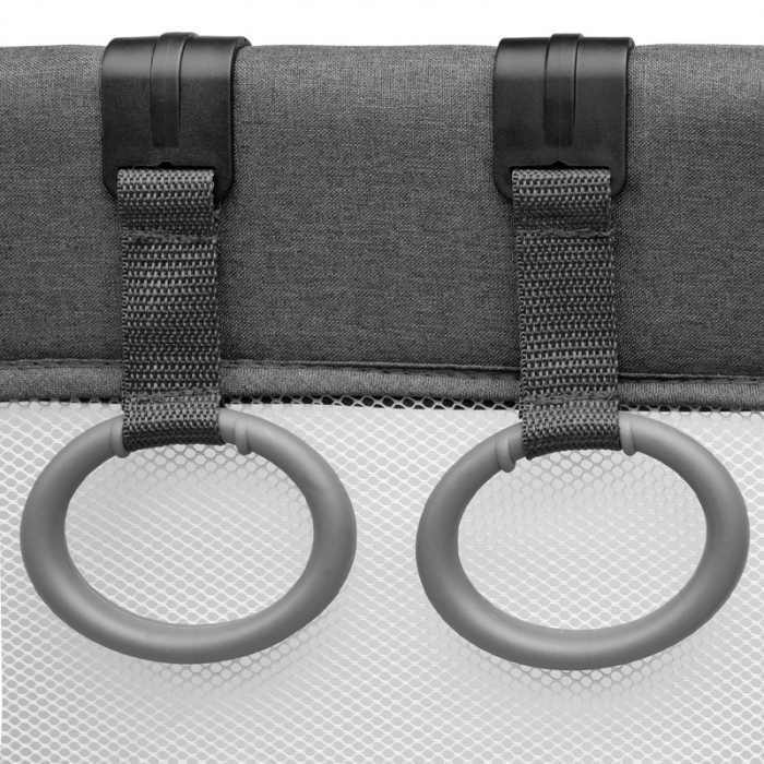 Tarc de joaca pentru copii de joaca 83 x 83 cm Caretero QUADRA 388519, Gri [3]