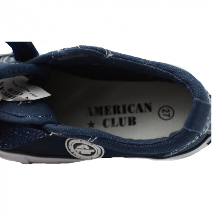 Tenisi pentru baieti American Club LH35/20B-31, Bleumarin [2]