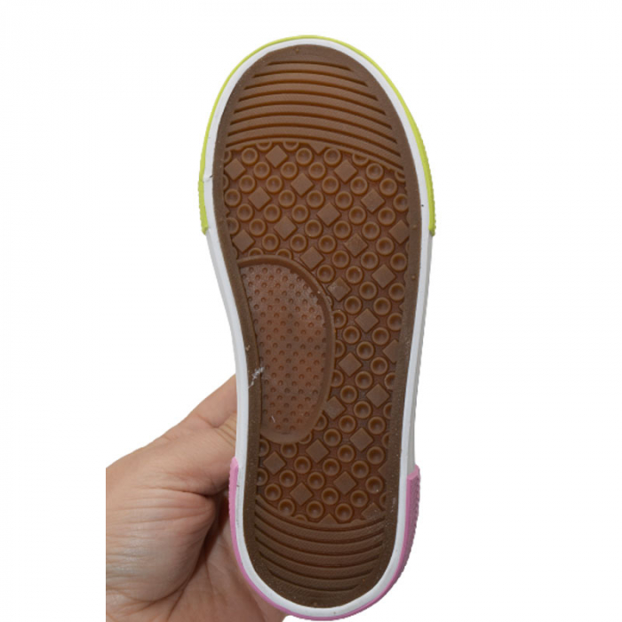 Tenisi din panza pentru fete Bessky MY008-1C, Multicolor [5]